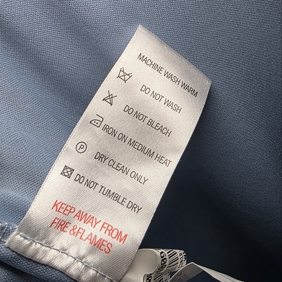 Chiffon Bridesmaid Dress-Infinite By Wed2Be- Light Blue Haven- Size 10 - Picture 8 of 12